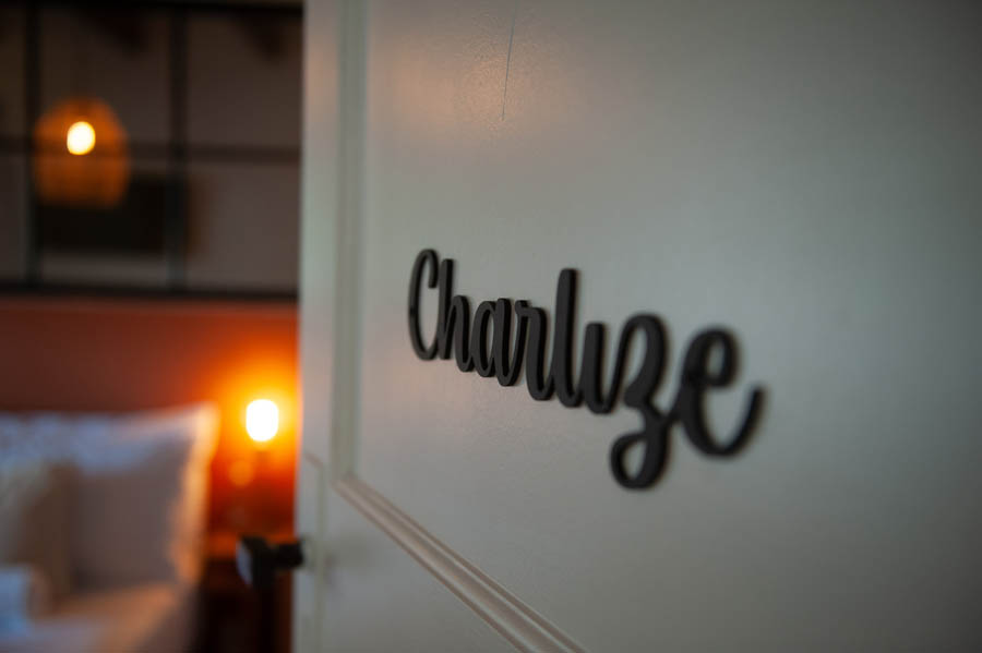 Charlize room in Hygge House, luxury house in Robertson